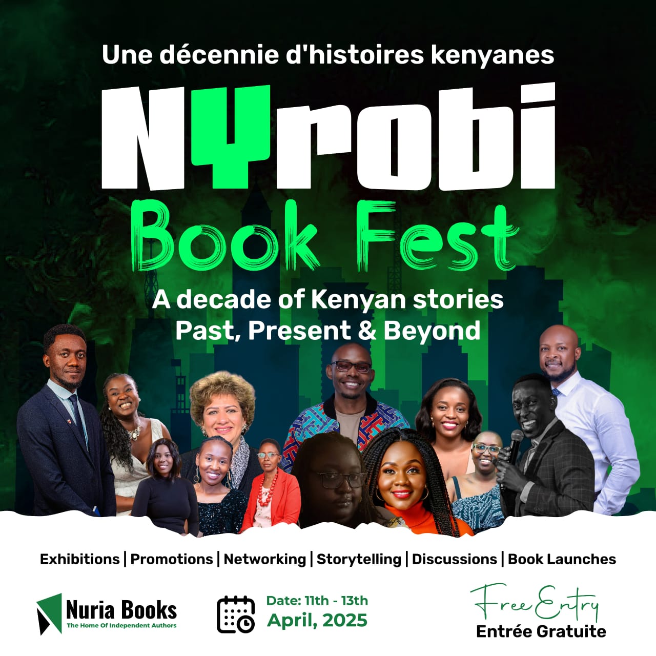 Ten Years of Kenyan Tales! Celebrate with Nuria Books at the Nairobi Book Fest!