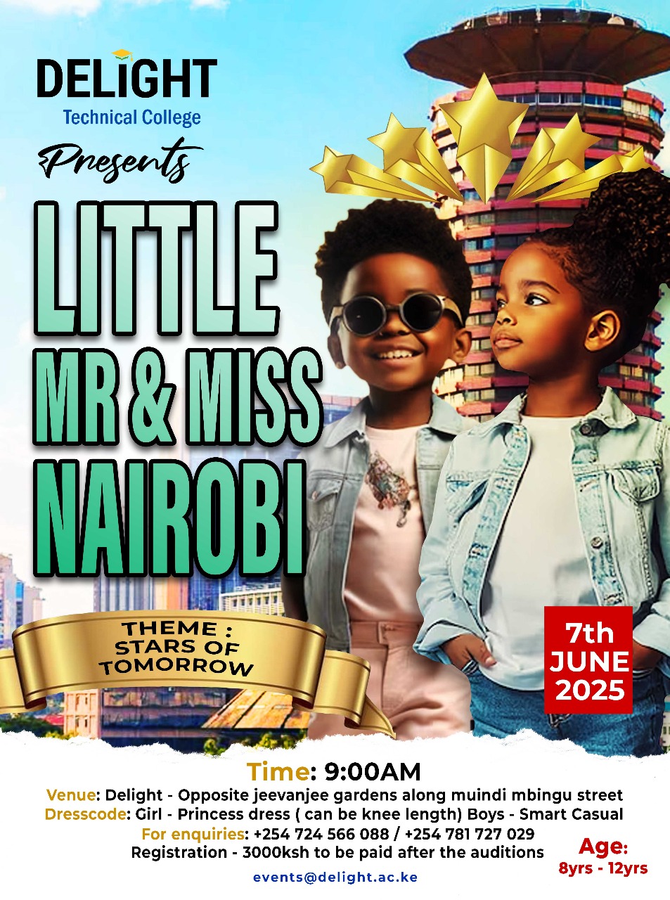 Little Mr. & Miss Nairobi Auditions